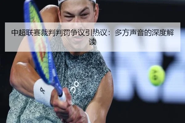 中超联赛裁判判罚争议引热议:多方声音的深度解读